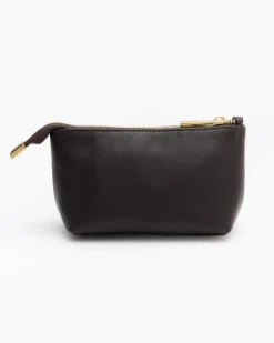 Beauty case in pelle NOAH – MARRONE