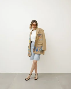 Bermuda in denim blu chiaro – 8503
