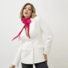 Blazer avvitato con baschina BIANCO – V2597slc