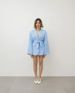Blazer con cintura – 6351