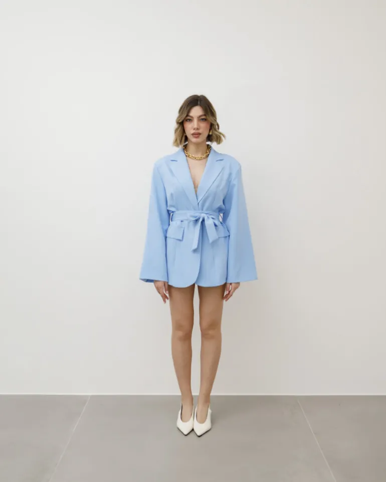 Blazer con cintura – 6351