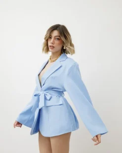 Blazer con cintura – 6351