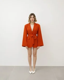Blazer con cintura – 6351