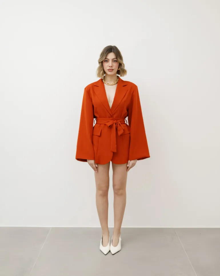 Blazer con cintura – 6351