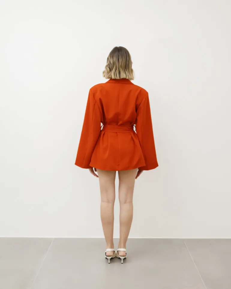 Blazer con cintura – 6351