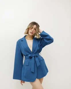 Blazer con cintura – 6351