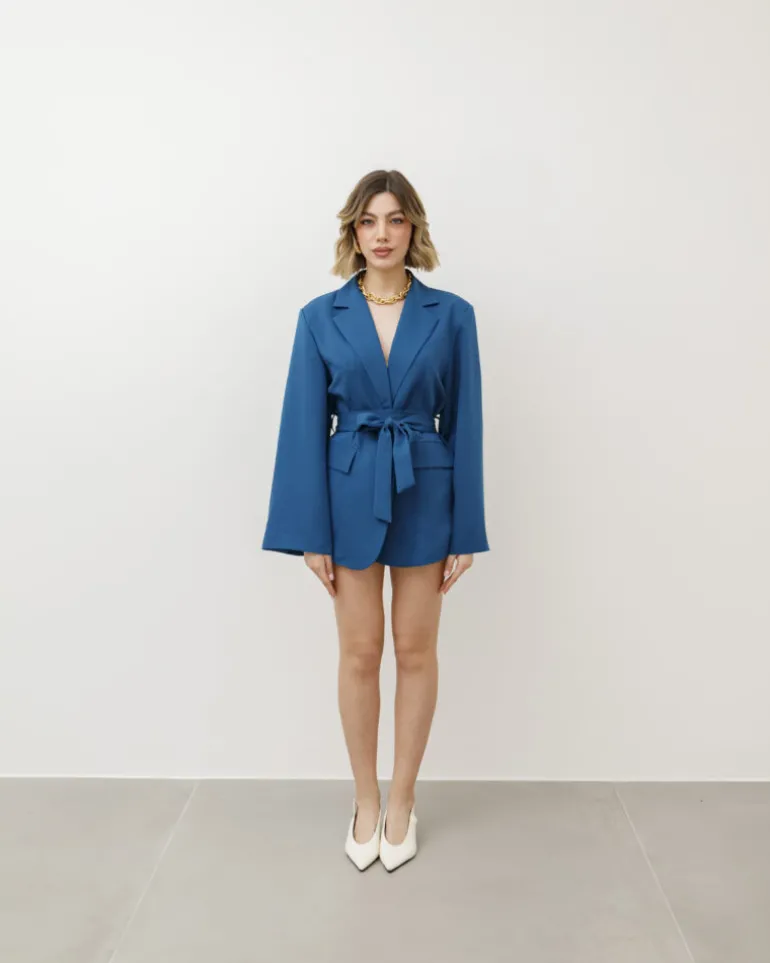 Blazer con cintura – 6351