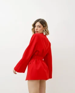 Blazer con cintura – 6351