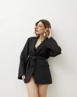 Blazer con cintura – 6351
