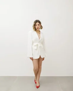 Blazer con cintura – 6351