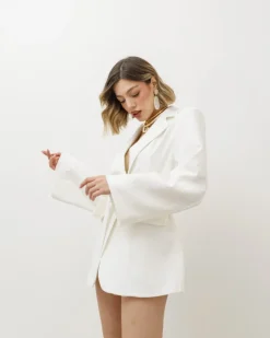 Blazer con cintura – 6351