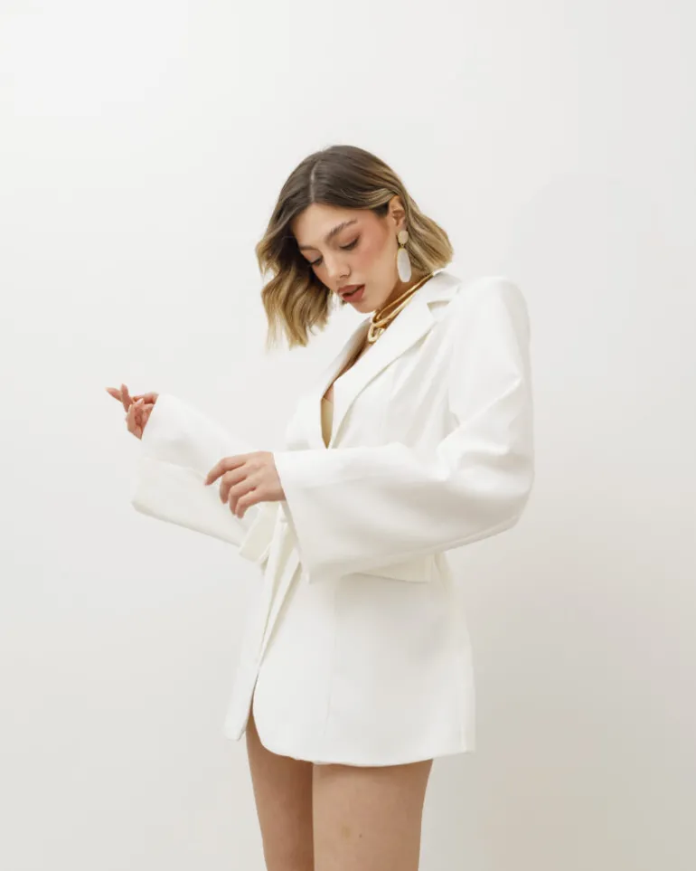 Blazer con cintura – 6351