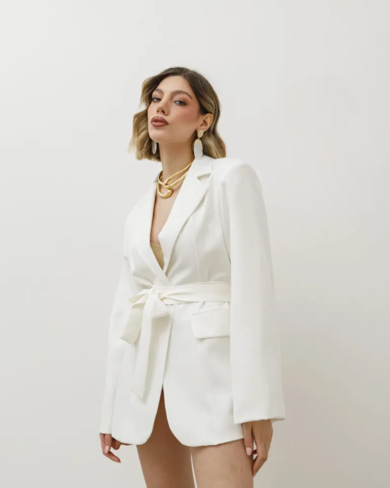 Blazer con cintura – 6351