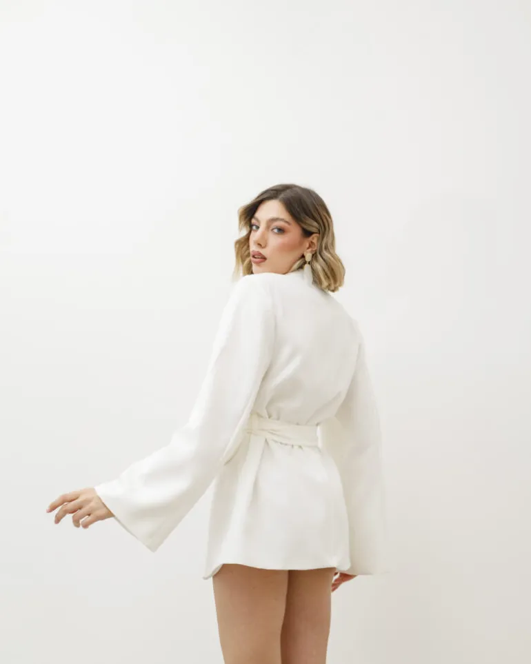 Blazer con cintura – 6351