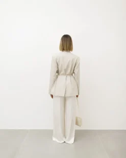Blazer morbido con cinturino – 5239