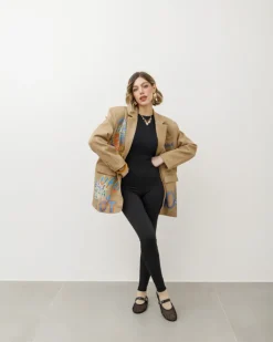 Blazer oversize graffiti – V5228