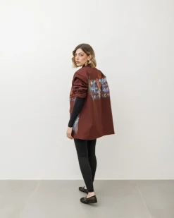 Blazer oversize graffiti – V5228