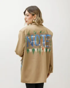 Blazer oversize graffiti – V5228