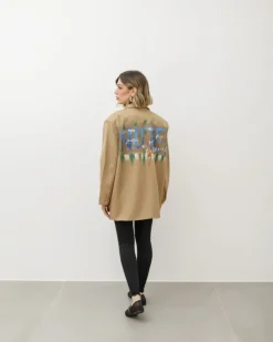 Blazer oversize graffiti – V5228