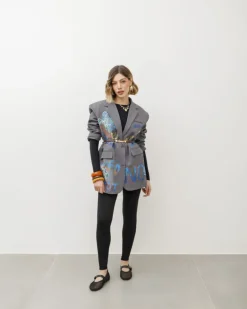 Blazer oversize graffiti – V5228