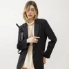 Blazer strutturato monopetto NERA – V6968slc