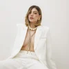 Blazer strutturato monopetto BIANCO – V6968slc