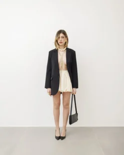 Blazer strutturato monopetto NERA – V6968slc