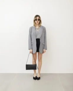 Blazer strutturato monopetto GRIGIO – V6968