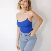 Body con spallina strass – 23S22001