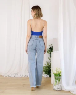 Body con spallina strass – 23S22001