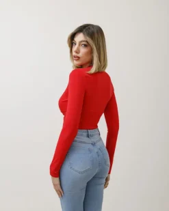 Body in lycra con nodo – 1180