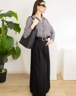 Borsa ANASTASIA in pelle nera – LOVING BAGS