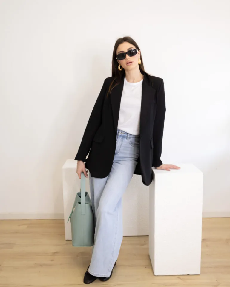 Borsa ANASTASIA in pelle acqua marina – LOVING BAGS