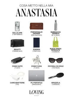 Borsa ANASTASIA in pelle acqua marina – LOVING BAGS
