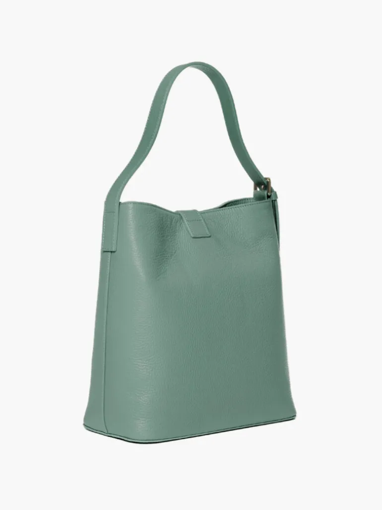 Borsa ANASTASIA in pelle acqua marina – LOVING BAGS