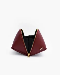 Borsa in pelle ALMA bordeaux – LOVING BAGS
