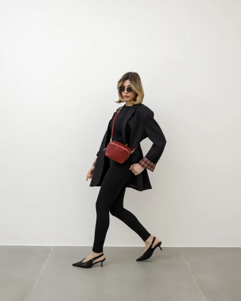 Borsa in pelle ALMA bordeaux – LOVING BAGS