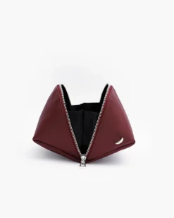 Borsa in pelle ALMA bordeaux – LOVING BAGS