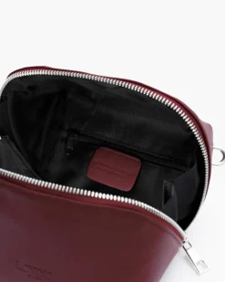 Borsa in pelle ALMA bordeaux – LOVING BAGS