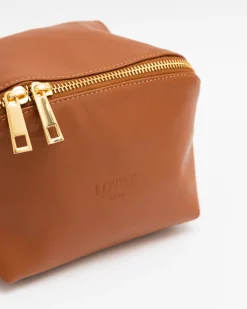 Borsa in pelle ALMA cuoio – LOVING BAGS