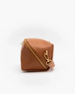 Borsa in pelle ALMA cuoio – LOVING BAGS