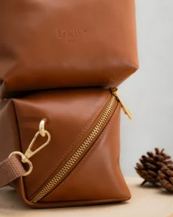 Borsa in pelle ALMA cuoio – LOVING BAGS
