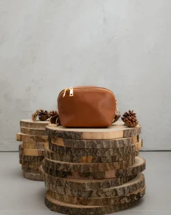 Borsa in pelle ALMA cuoio – LOVING BAGS