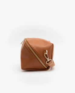 Borsa in pelle ALMA cuoio – LOVING BAGS