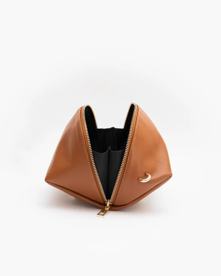 Borsa in pelle ALMA cuoio – LOVING BAGS