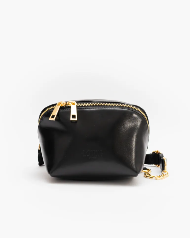 Borsa in pelle ALMA nera – LOVING BAGS