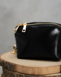 Borsa in pelle ALMA nera – LOVING BAGS