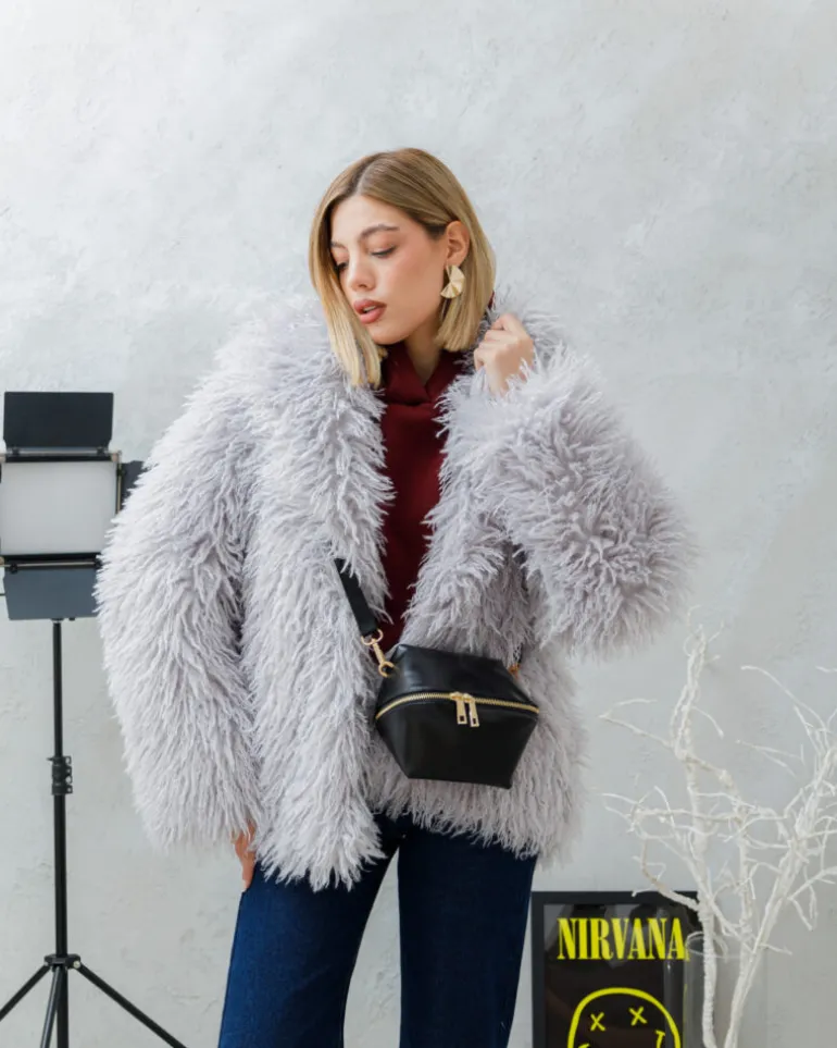 Borsa in pelle ALMA nera – LOVING BAGS