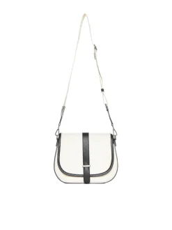 Borsa in pelle AMBRA canvas nera – LOVINGBAGS