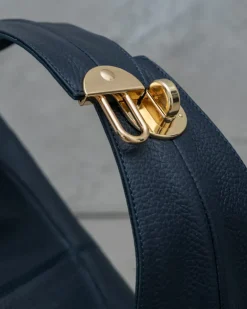 Borsa in pelle AMINA blu – LOVING BAGS